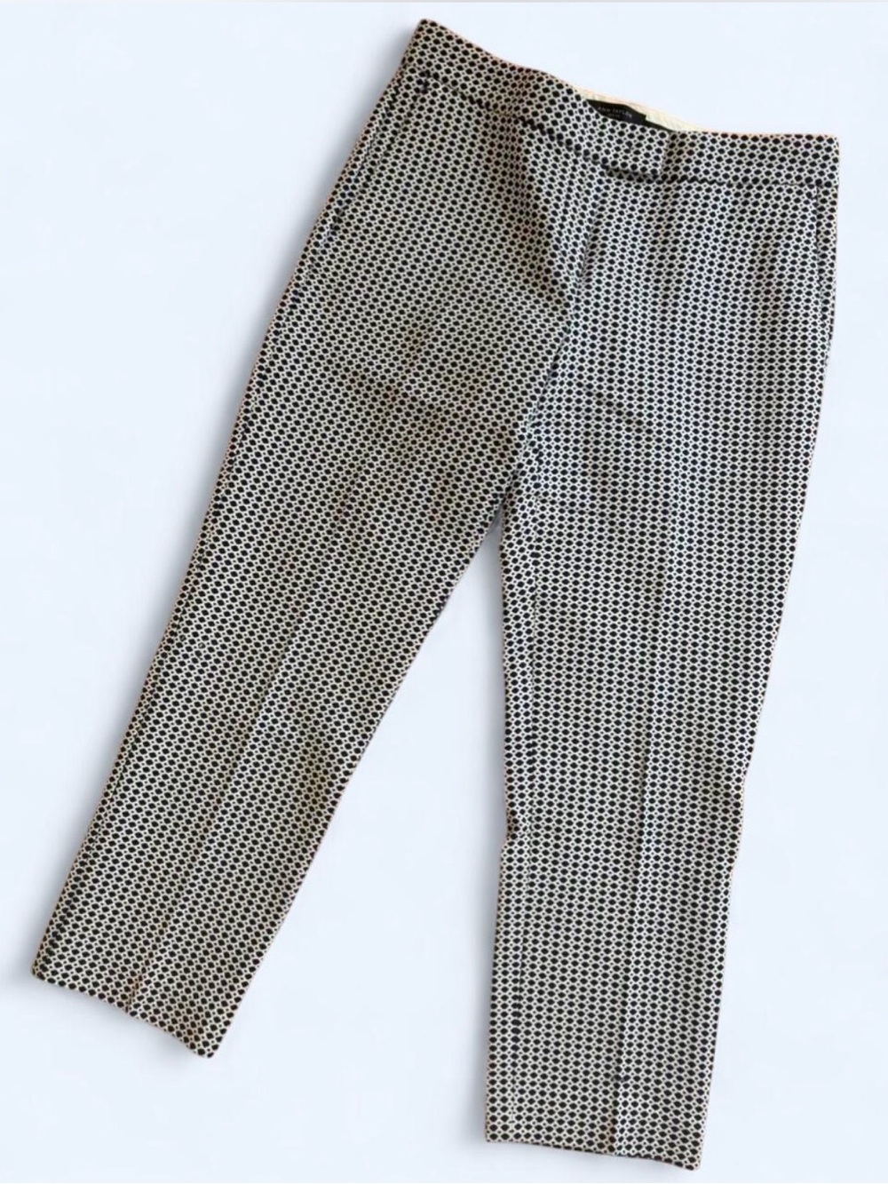 Ann Taylor Loft Navy & White Patterned Women’s Dress Pants